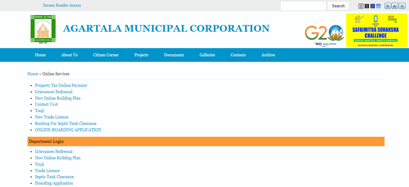 AMC Agartala Property Tax 2023 How to Pay Tripura Property Tax